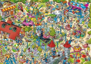 Ravensburger: Holiday Resort 4 Amusement Park (1000) legpuzzel