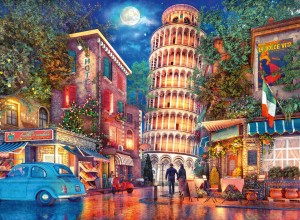 Ravensburger: Evening in Pisa (500) legpuzzel