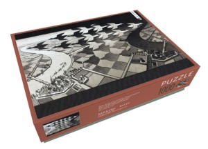 Bekking en Blitz: Escher Day and Night (1000) legpuzzel