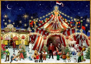 Coppenrath: Nostalgic Christmas Circus (1000) kerstpuzzel