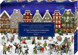 Coppenrath: Adventskalender Winter Evening in the City (24x42) kerstpuzzel