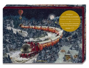 Coppenrath: Adventskalender The Christmas Express (24x42) kerstpuzzel