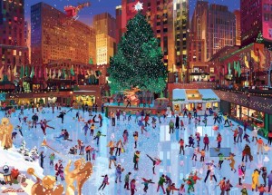 Ravensburger: Rockefeller Center Joy (1000) kerstpuzzel