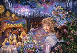 Grafika: Josephine Wall - A Nightingale Sang in Berkeley Square (1000) puzzel