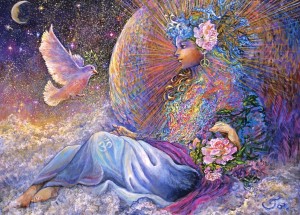 Grafika: Josephine Wall - Angel of Peace (500) legpuzzel