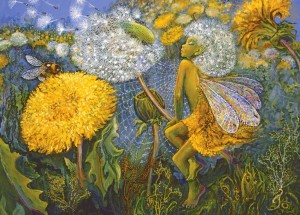 Grafika: Josephine Wall - Dandelion Fairy (500) legpuzzel