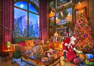 Bluebird: Christmas Lodge (2000) kerstpuzzel