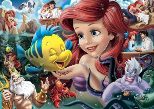 Ravensburger: Disney Princess Ariel (1000) disneypuzzel