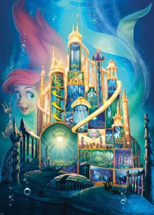 Ravensburger: Disney Castle - Ariel (1000) verticale puzzel