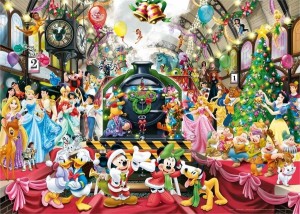 Ravensburger: Disney All Aboard for Christmas (1000) kerstpuzzel