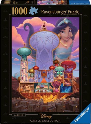 Ravensburger: Disney Castle Jasmine (1000) verticale puzzel