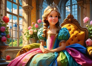 Alipson: The Princess on her Throne (500) legpuzzel