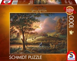 Schmidt: Harvest in the glow of the sun (1000) legpuzzel