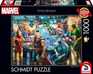 Schmidt: Thomas Kinkade - Marvel The Avengers (1000) legpuzzel