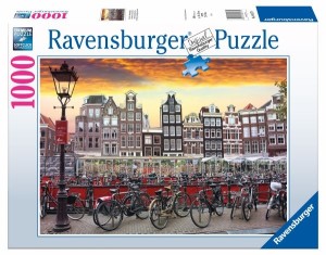 Ravensburger: Amsterdam Fietsenstalling (1000) legpuzzel