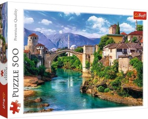 Trefl: Old Bridge in Mostar (500) legpuzzel