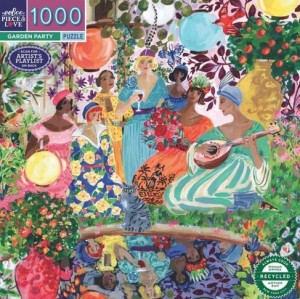 Eeboo: Garden Party (1000) vierkante puzzel