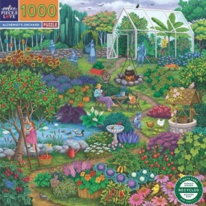 Eeboo: Alchemist's Orchard (1000) vierkante puzzel