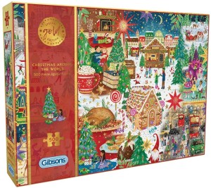 Gibsons: Christmas Around the World (500) kerstpuzzel