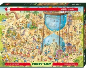 Heye: Funky Zoo - Desert Habitat (1000) legpuzzel