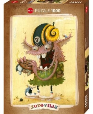 Heye: Zozoville - Junk Food (1000) verticale puzzel