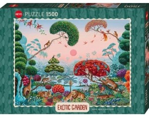 Heye: Exotic Garden - Jungle Paradise (1500) legpuzzel