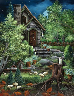 SunsOut: Fairyland and Fireflies (1000XL) legpuzzel