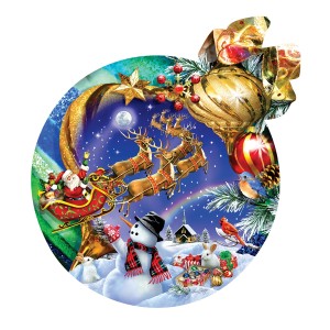 SunsOut: Christmas Ornament (750) shaped puzzel