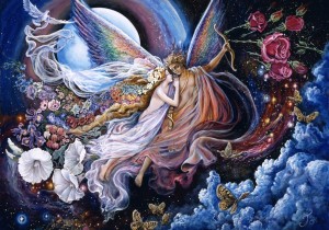 Grafika: Josephine Wall - Eros and Psyche (1000) legpuzzel