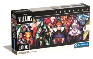 Clementoni: Disney Villains (1000) panoramapuzzel