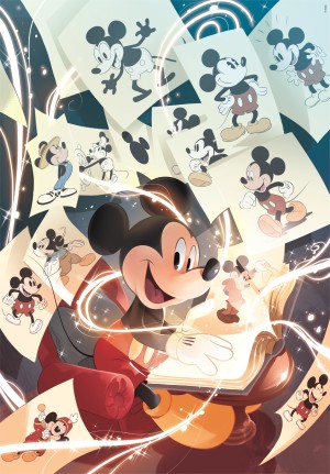 Clementoni: Disney Mickey Mouse Celebration (1000) verticale puzzel