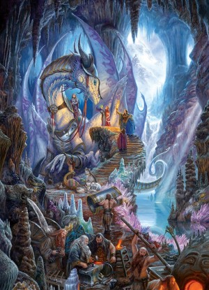 Cobble Hill: Dragonforge (1000) verticale puzzel