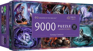 Trefl: Fantasy Creatures - Anne Stokes (9000) legpuzzel