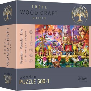 Trefl: Wood Craft - Magical World (500) houten puzzel