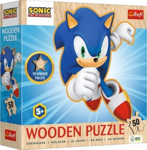 Trefl: Wooden Puzzle - Sonic the Hedgehog (50) houten puzzel